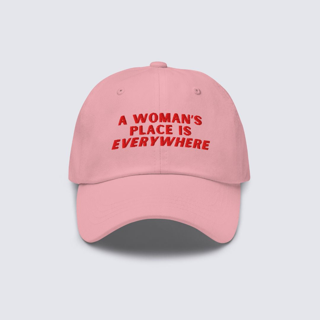 The Bellamy Hat — Pink 100% Cotton Dad Cap