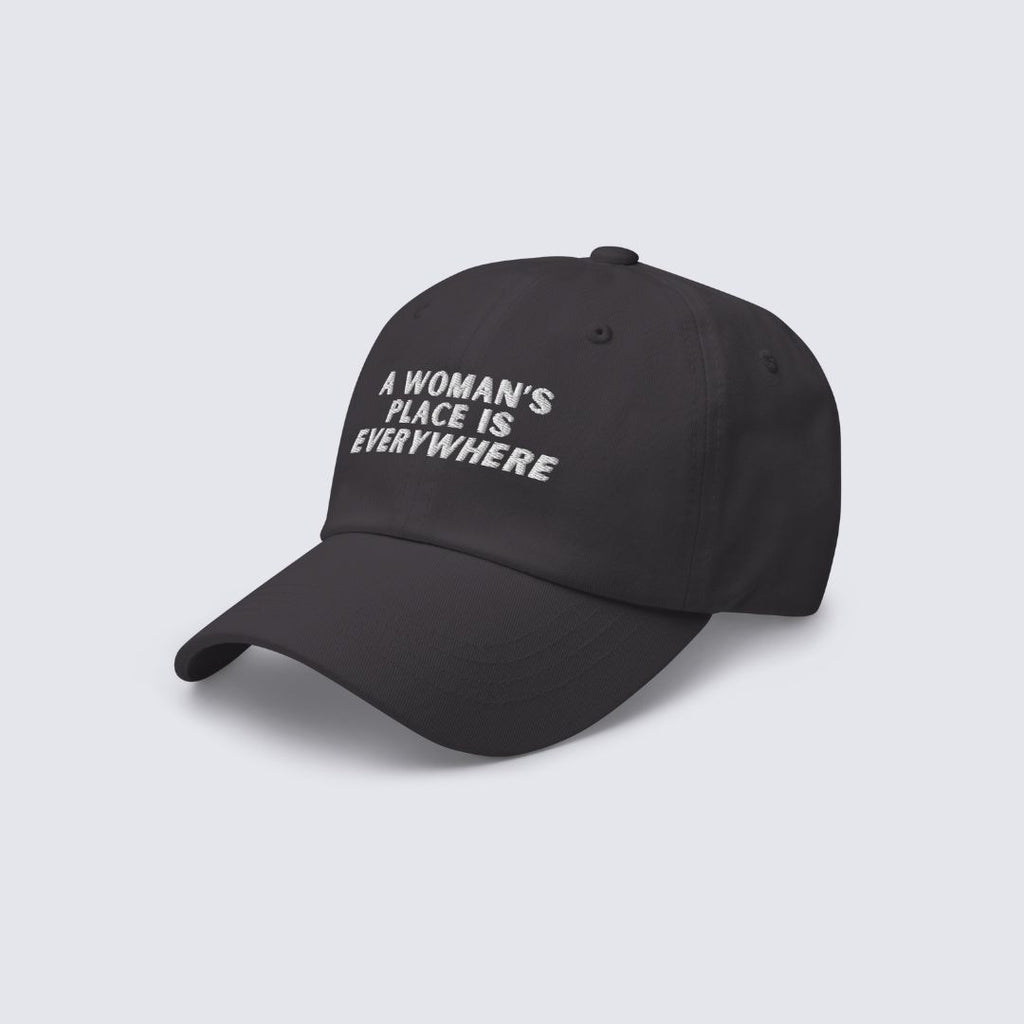 The Camden Hat — Gray 100% Cotton Dad Cap