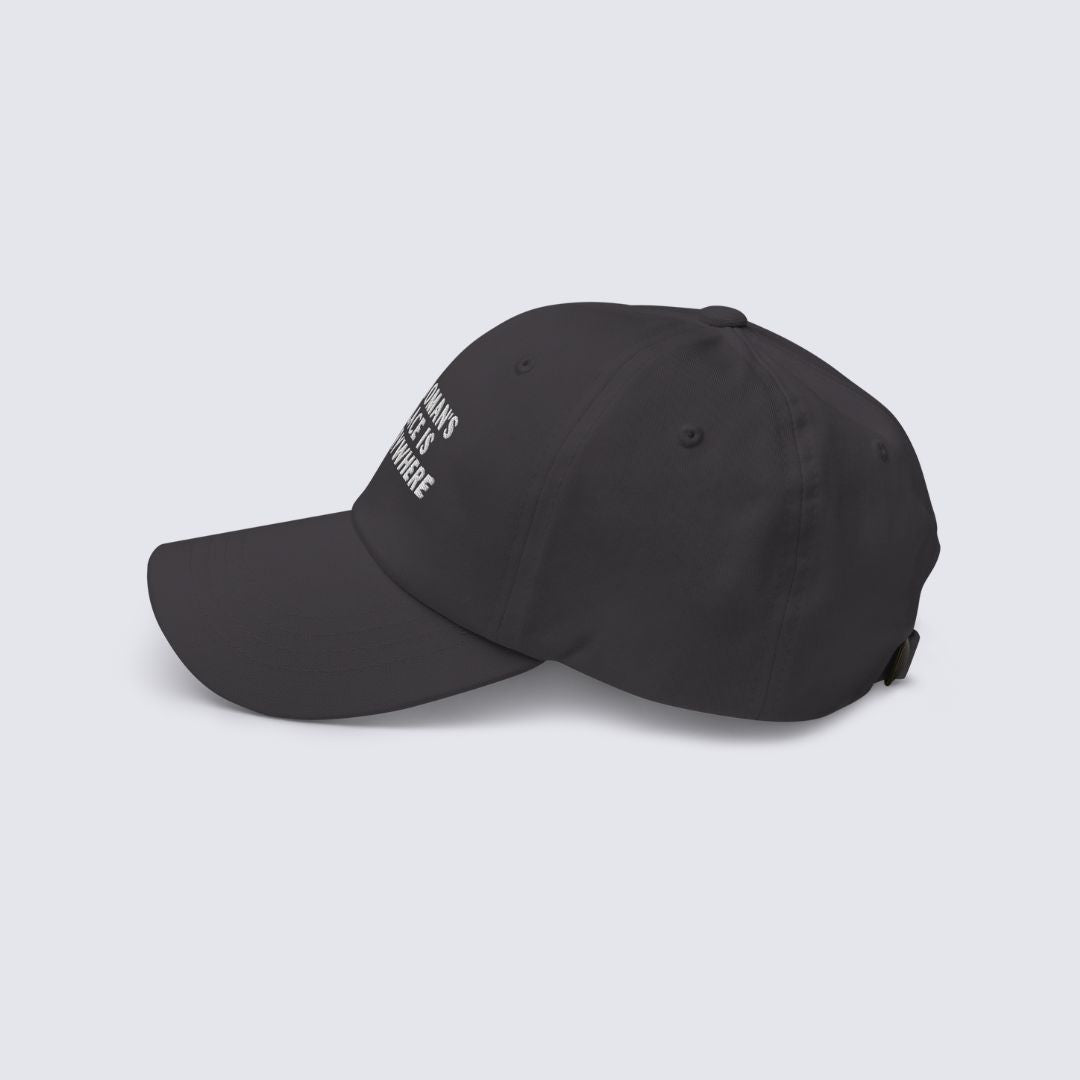 The Camden Hat — Gray 100% Cotton Dad Cap