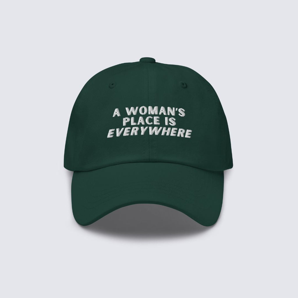 The Camden Hat — Spruce Green 100% Cotton Dad Cap