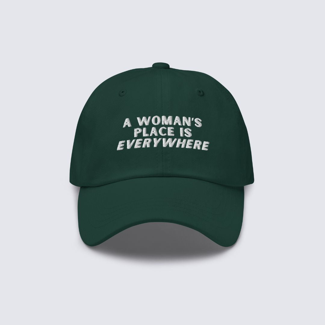 The Camden Hat — Spruce Green 100% Cotton Dad Cap