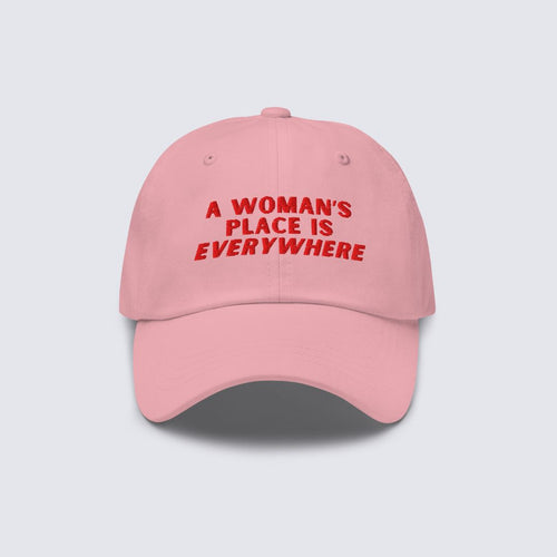 The Bellamy Hat — Pink 100% Cotton Dad Cap