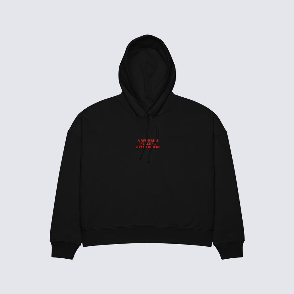 The Noa Hoodie — Black 100% Organic Cotton Hoodie