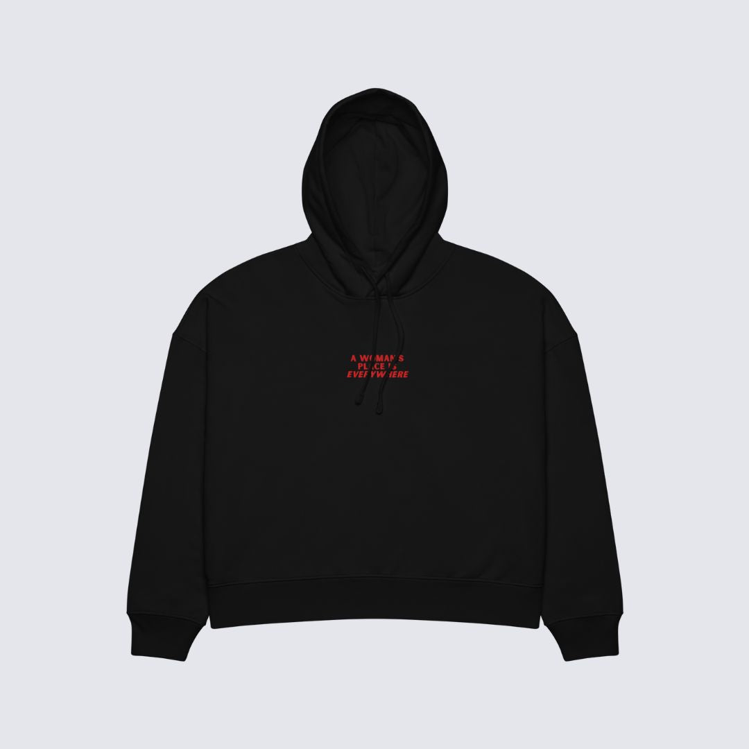 The Noa Hoodie — Black 100% Organic Cotton Hoodie
