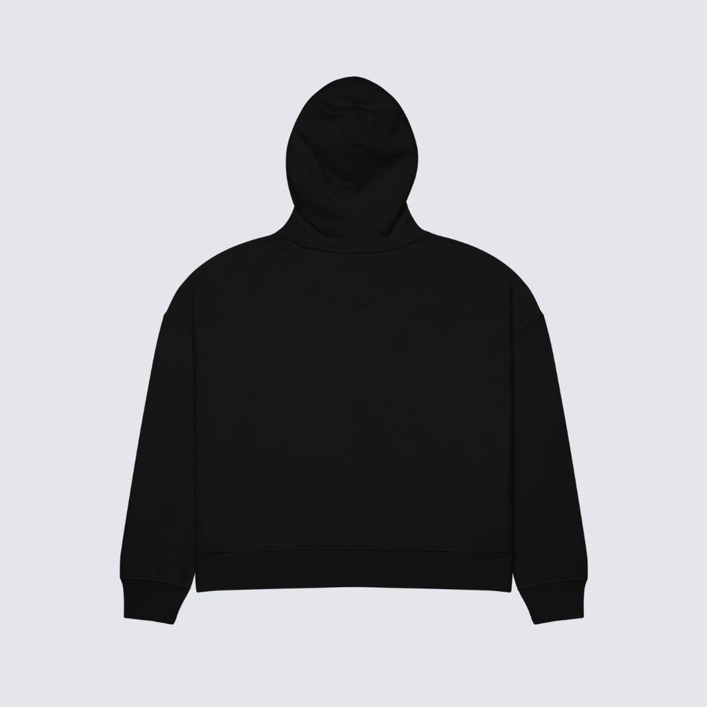 The Noa Hoodie — Black 100% Organic Cotton Hoodie