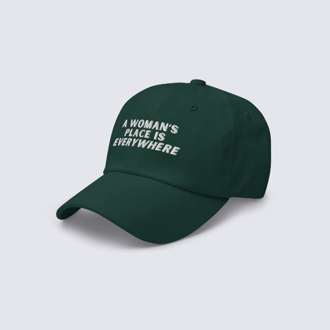 The Camden Hat — Spruce Green 100% Cotton Dad Cap