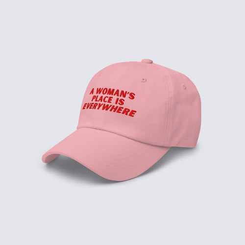 The Bellamy Hat — Pink 100% Cotton Dad Cap