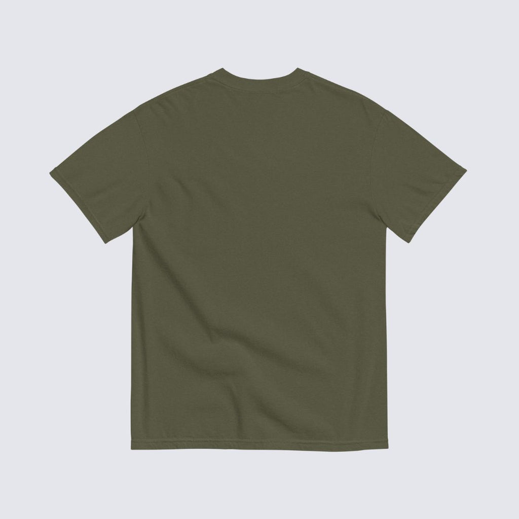 The Emery Tee — Olive Green 100% Cotton Heavyweight Tee