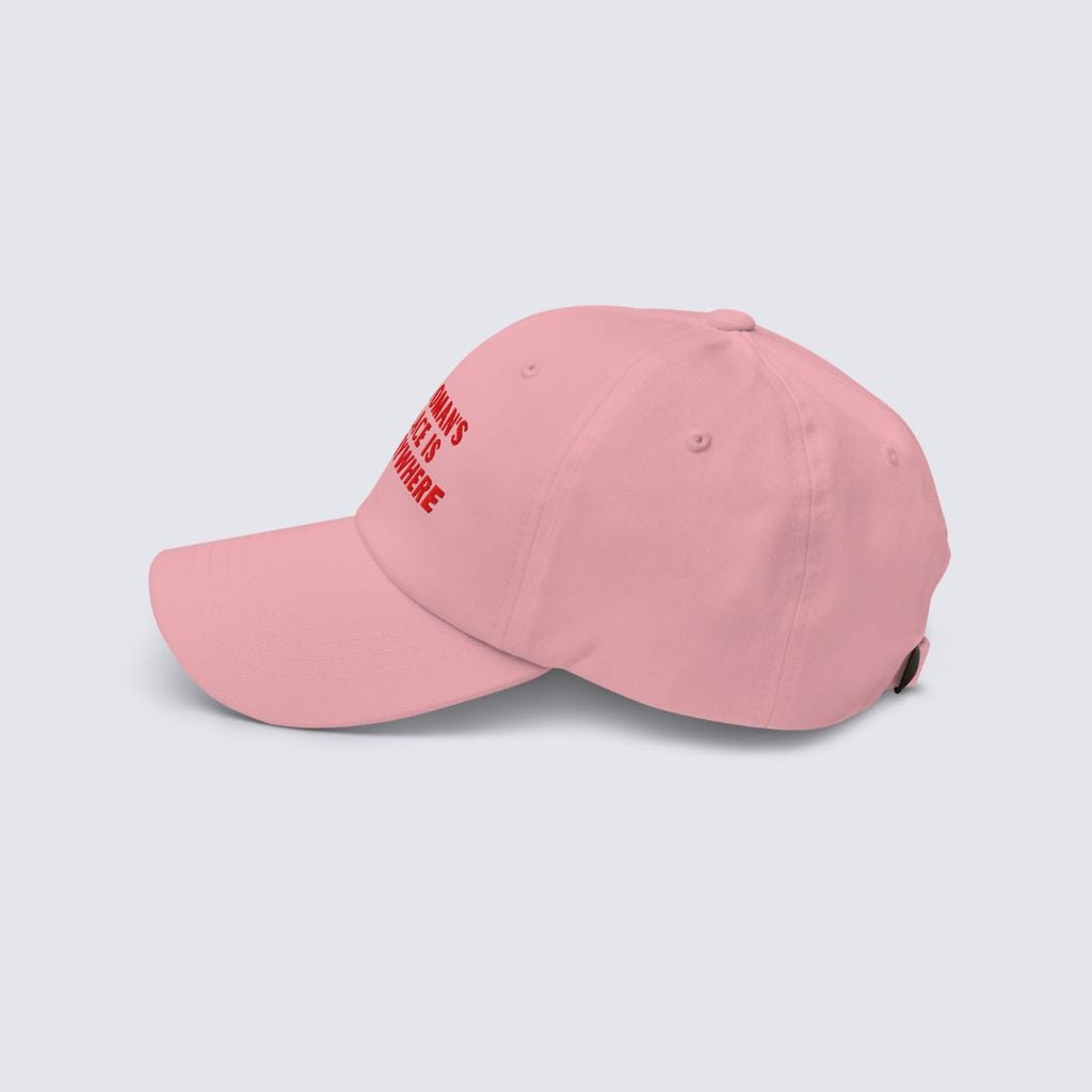The Bellamy Hat — Pink 100% Cotton Dad Cap