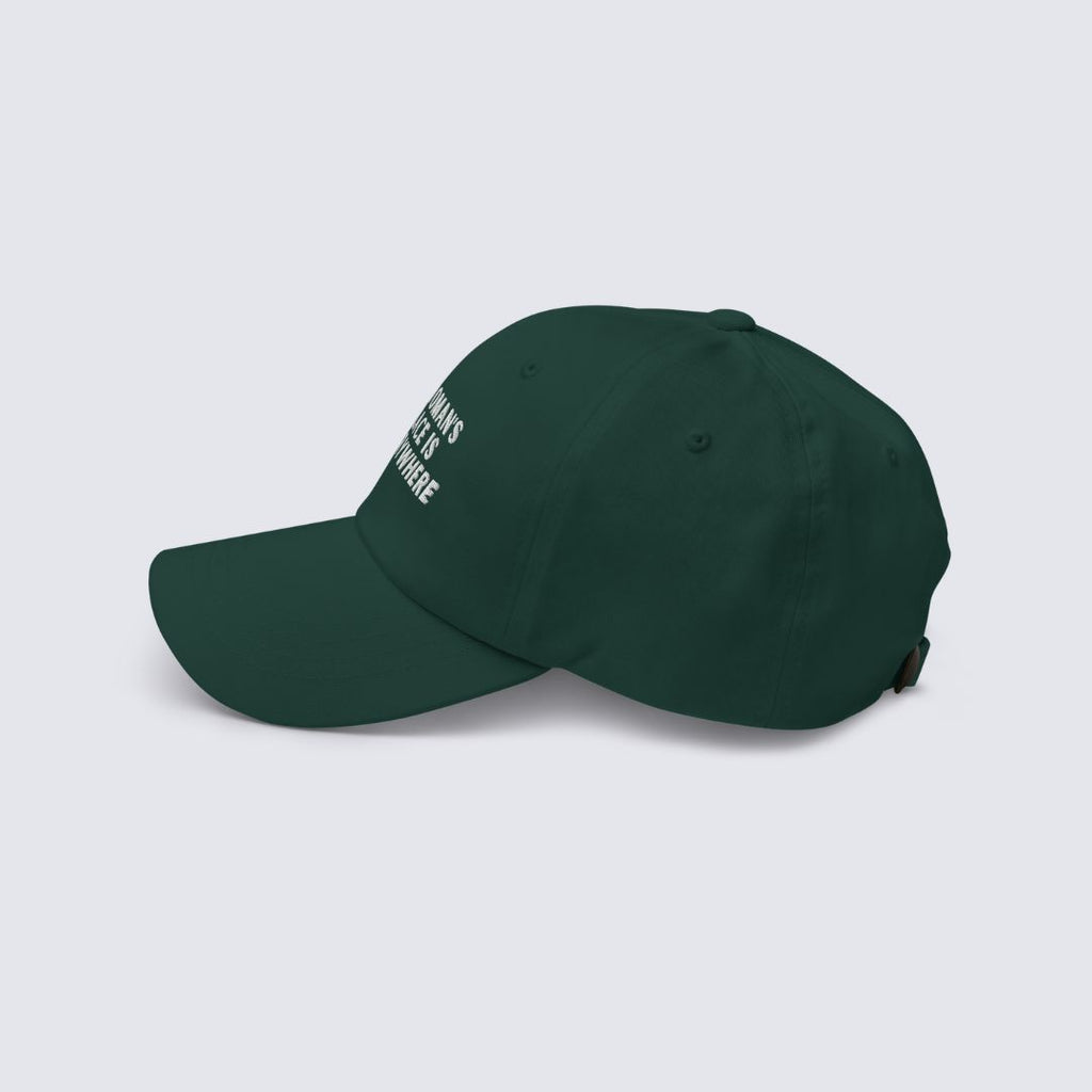 The Camden Hat — Spruce Green 100% Cotton Dad Cap
