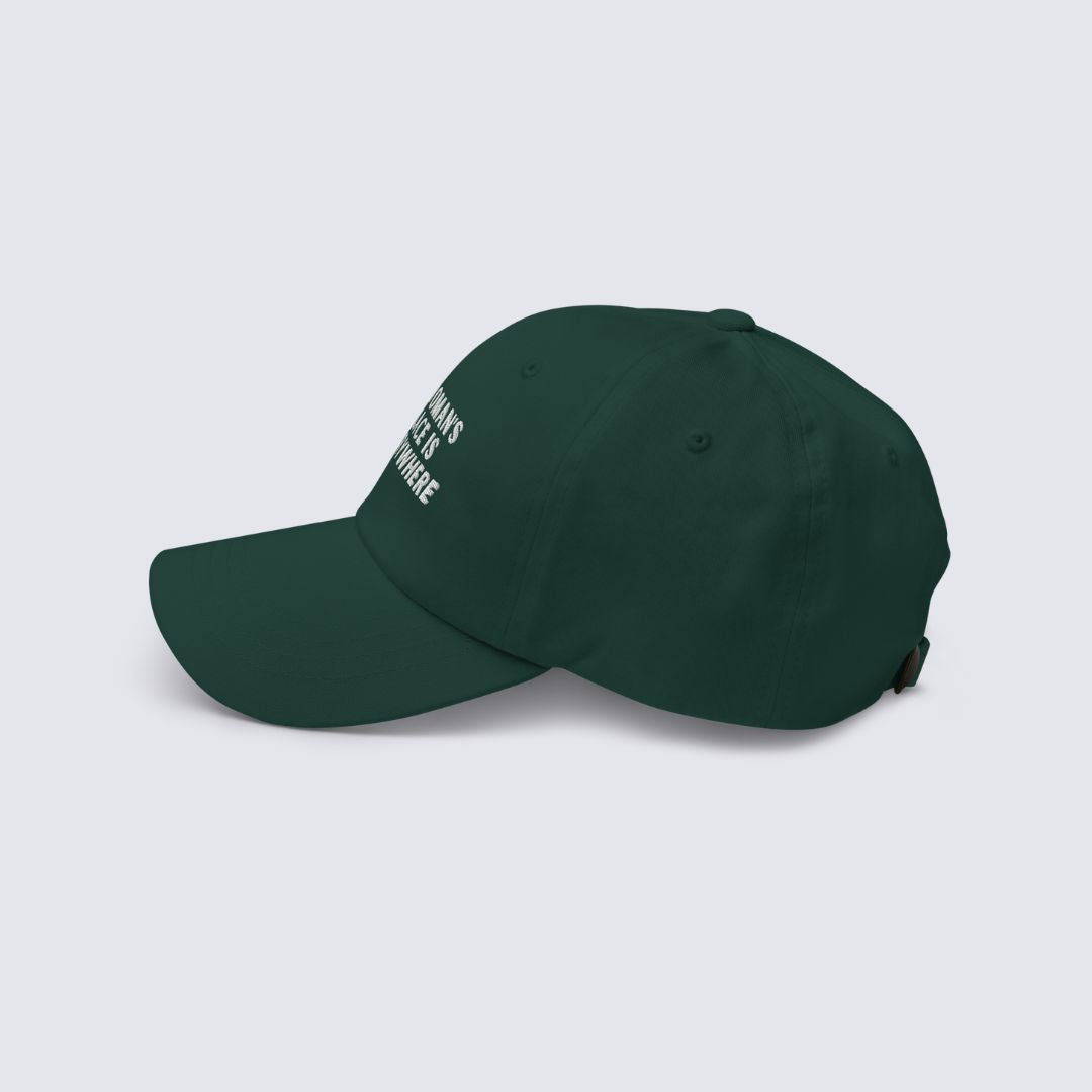 The Camden Hat — Spruce Green 100% Cotton Dad Cap