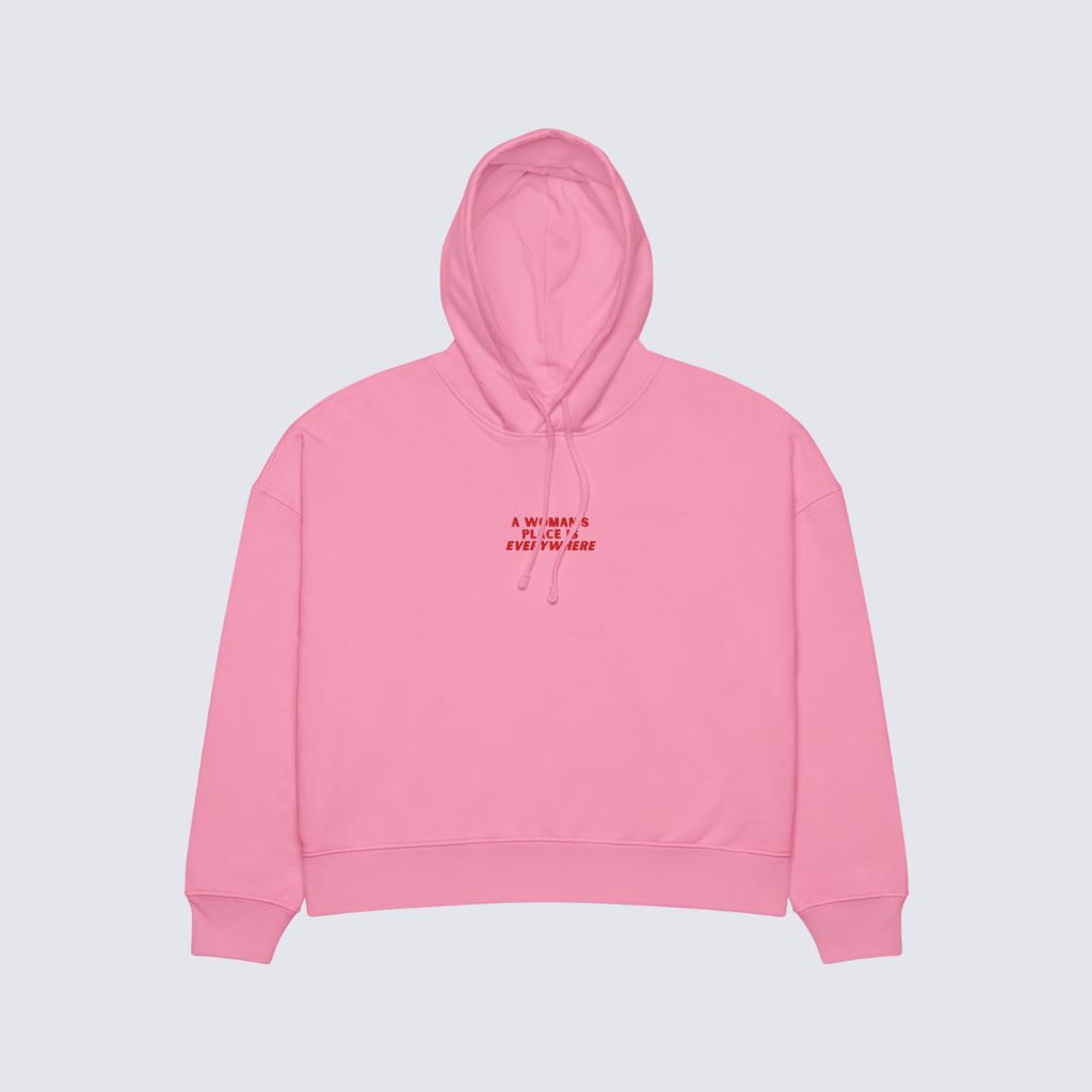 The Noa Hoodie — Bubble Pink 100% Organic Cotton Hoodie