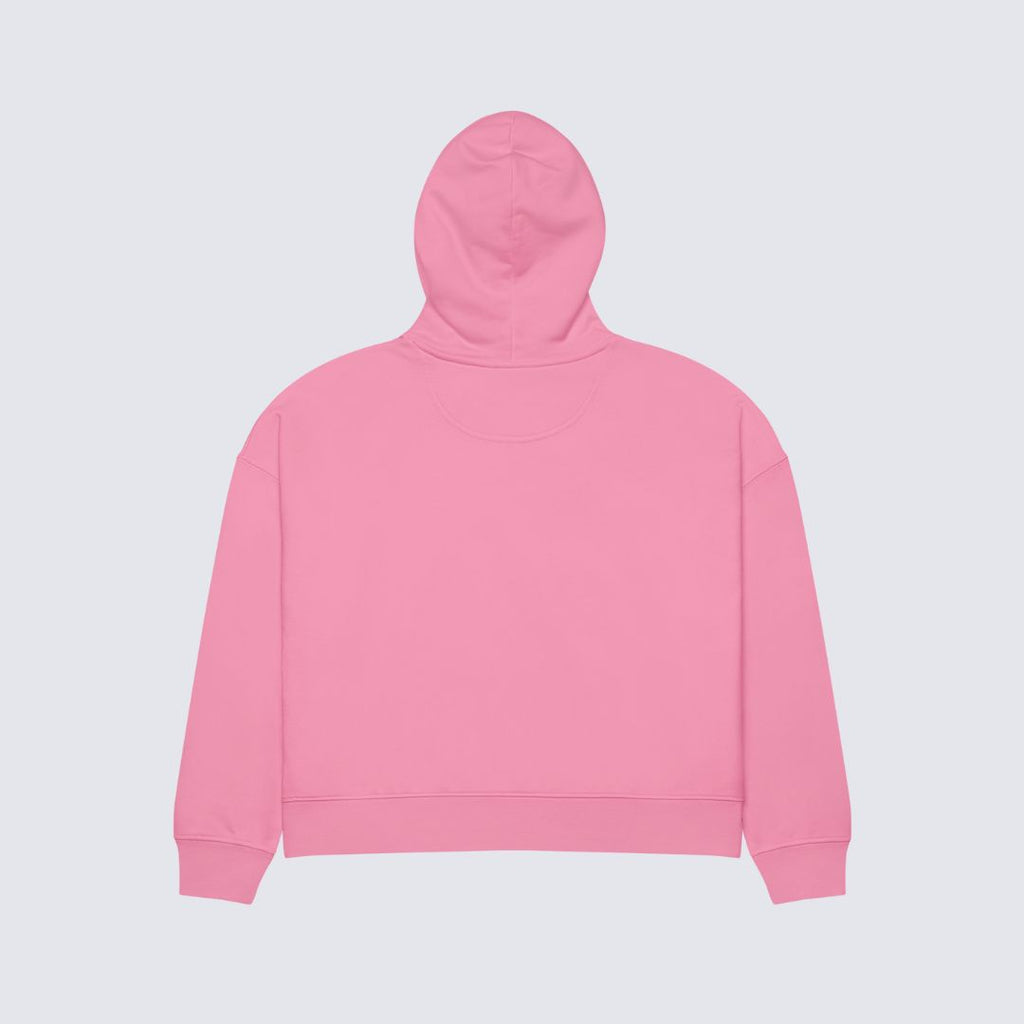 The Noa Hoodie — Bubble Pink 100% Organic Cotton Hoodie