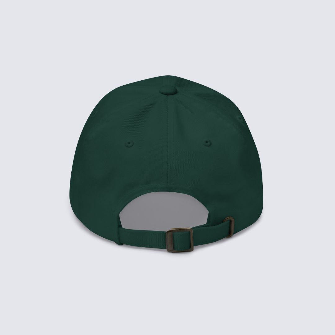 The Camden Hat — Spruce Green 100% Cotton Dad Cap