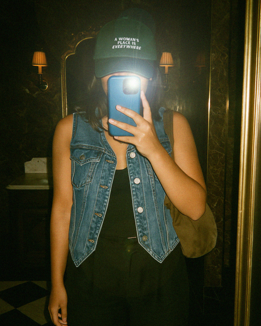 The Camden Hat — Spruce Green 100% Cotton Dad Cap
