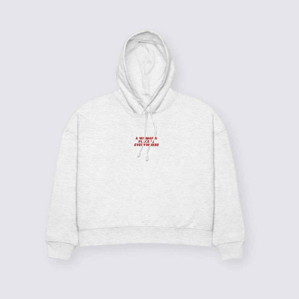 The Noa Hoodie — Heather Grey 100% Organic Cotton Hoodie