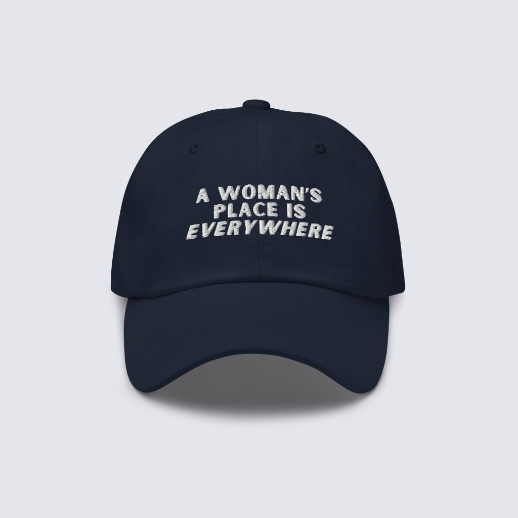 The Camden Hat — Navy Blue 100% Cotton Dad Cap