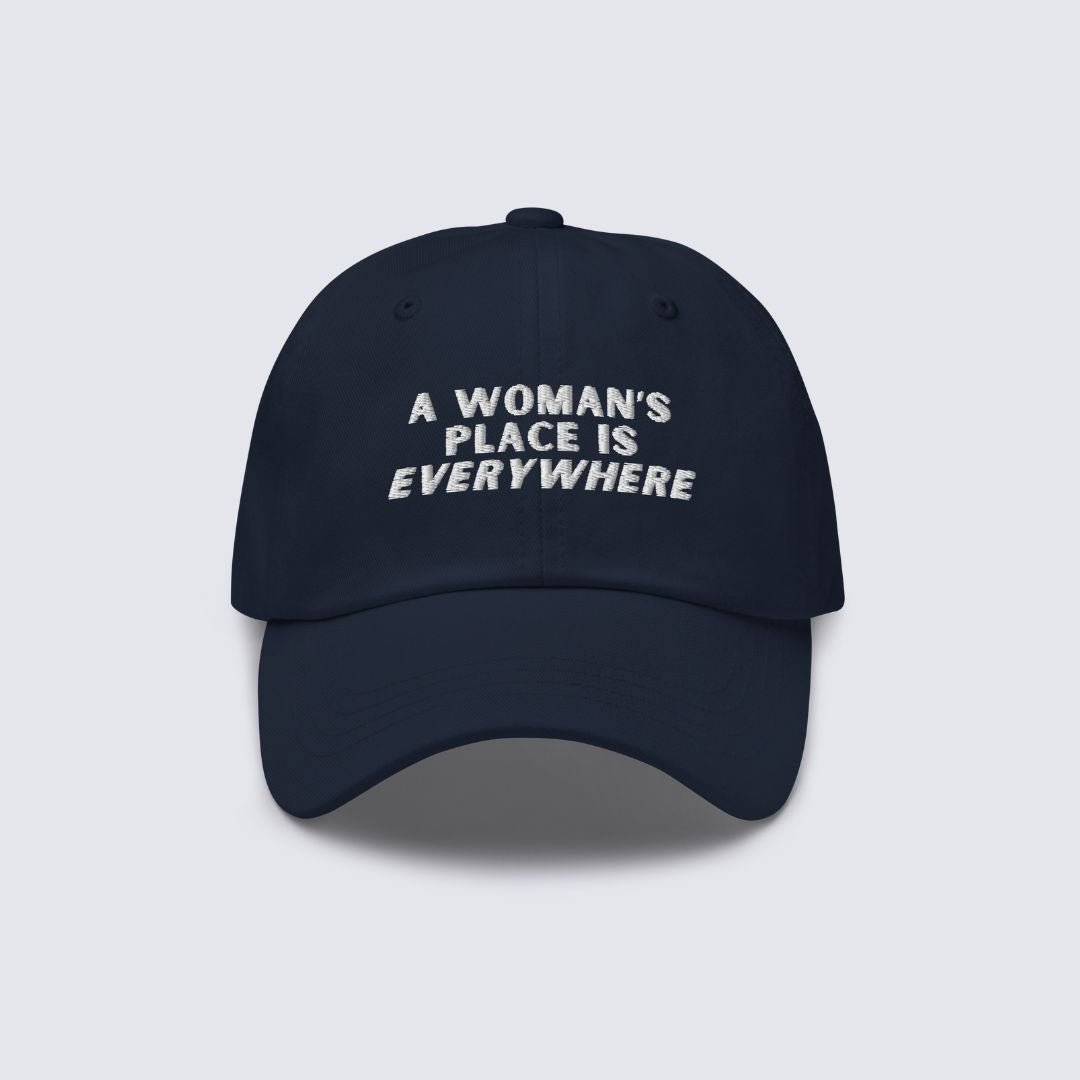 The Camden Hat — Navy Blue 100% Cotton Dad Cap