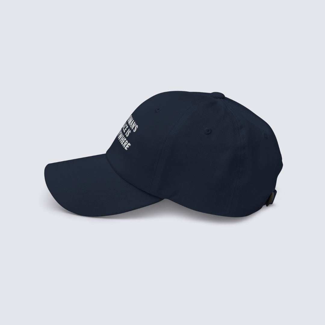 The Camden Hat — Navy Blue 100% Cotton Dad Cap
