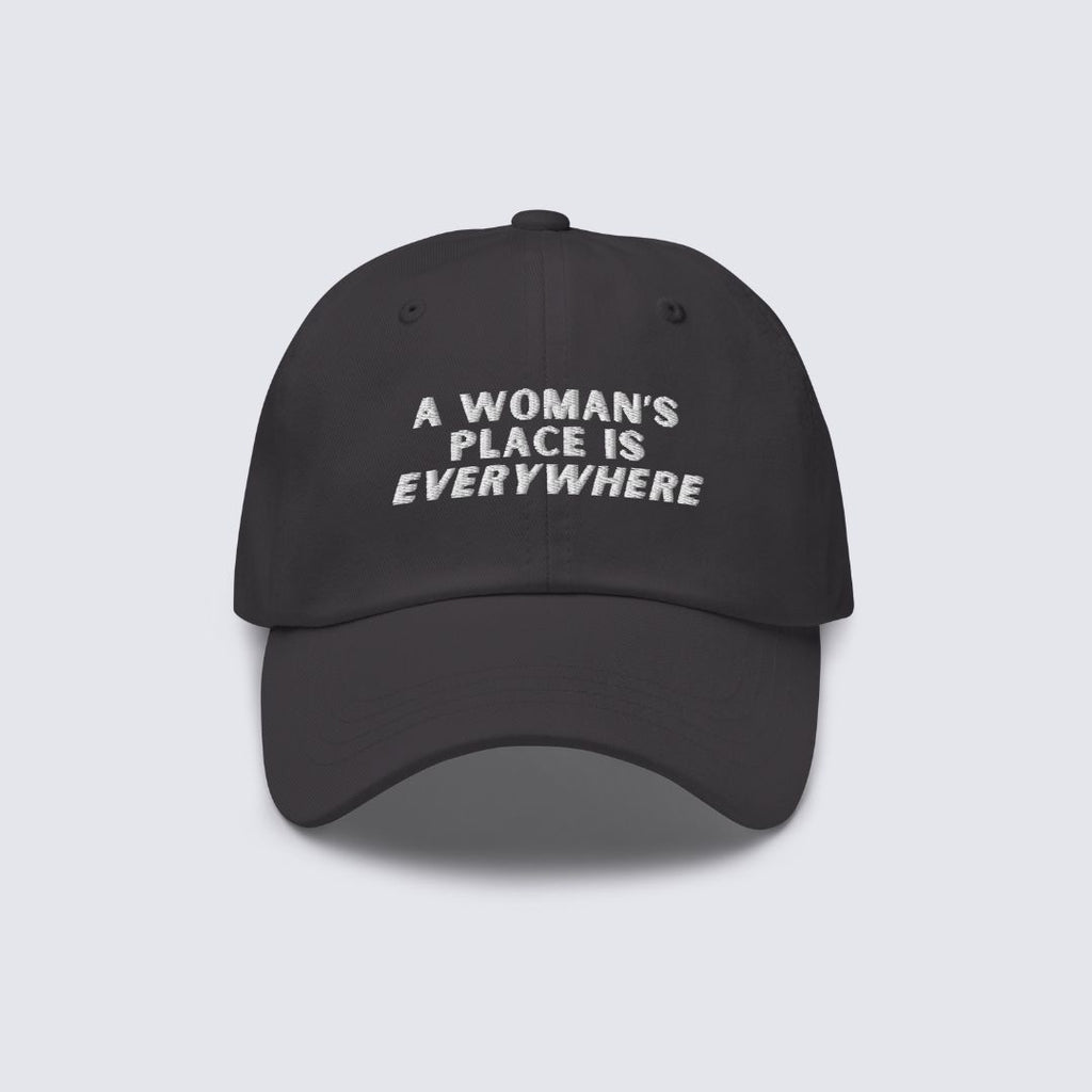 The Camden Hat — Gray 100% Cotton Dad Cap