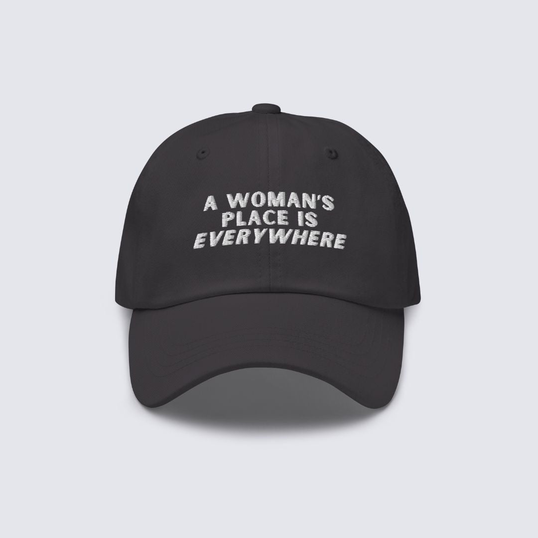 The Camden Hat — Gray 100% Cotton Dad Cap