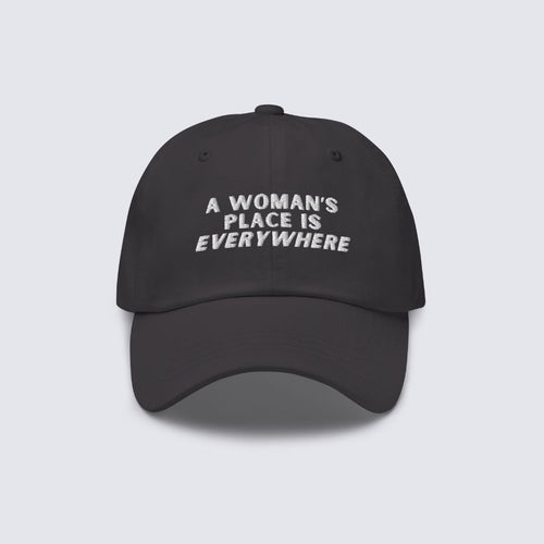 The Camden Hat — Gray 100% Cotton Dad Cap
