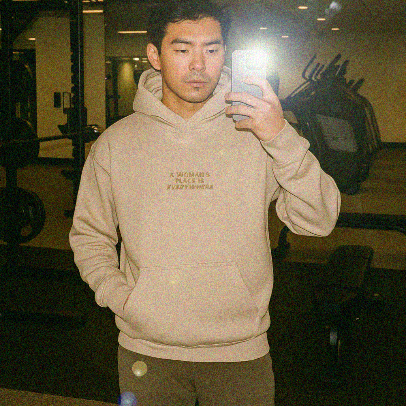 The Genevieve Hoodie — Sand