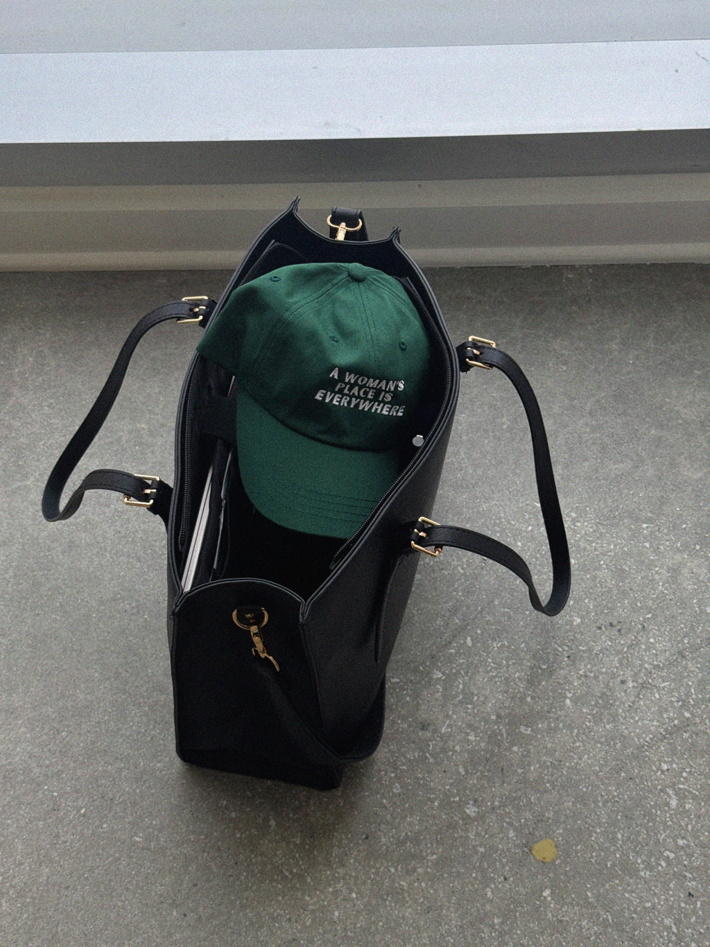 The Camden Hat — Spruce Green 100% Cotton Dad Cap