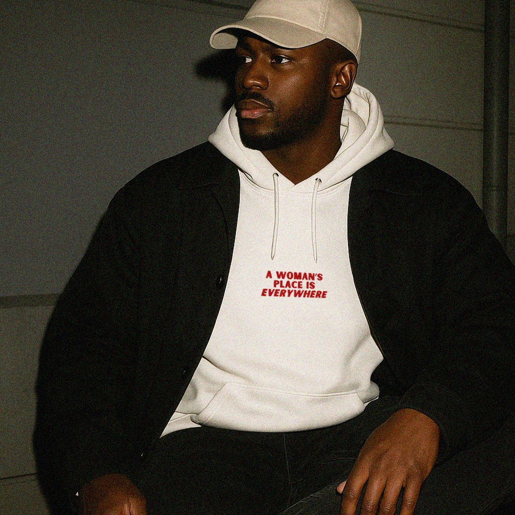 The Noa Hoodie — Heather Grey 100% Organic Cotton Hoodie