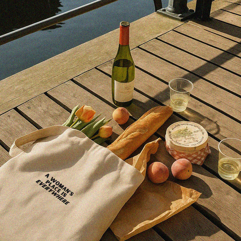 The Everyday Tote Bag — 100% Organic Cotton