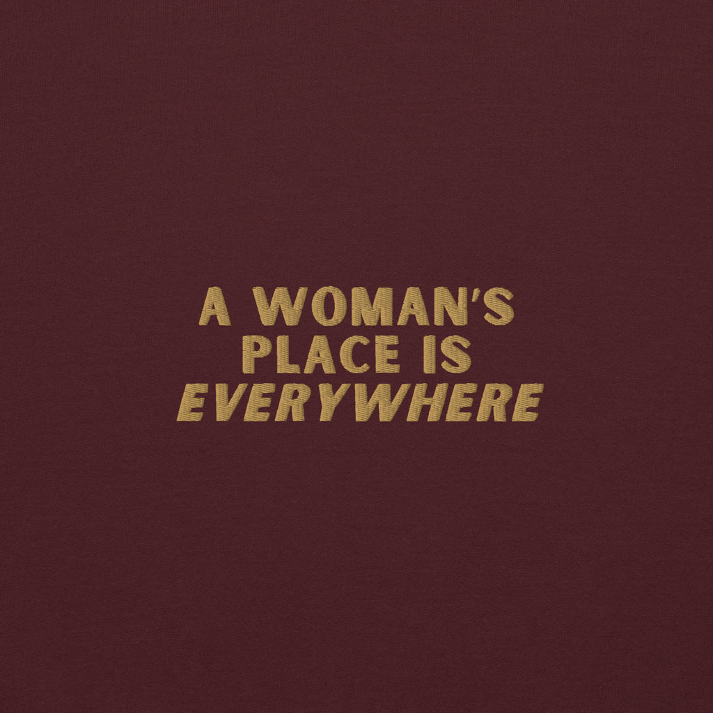 The Genevieve Hoodie — Maroon